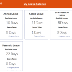 Leave Balance Leave Management PowerApps