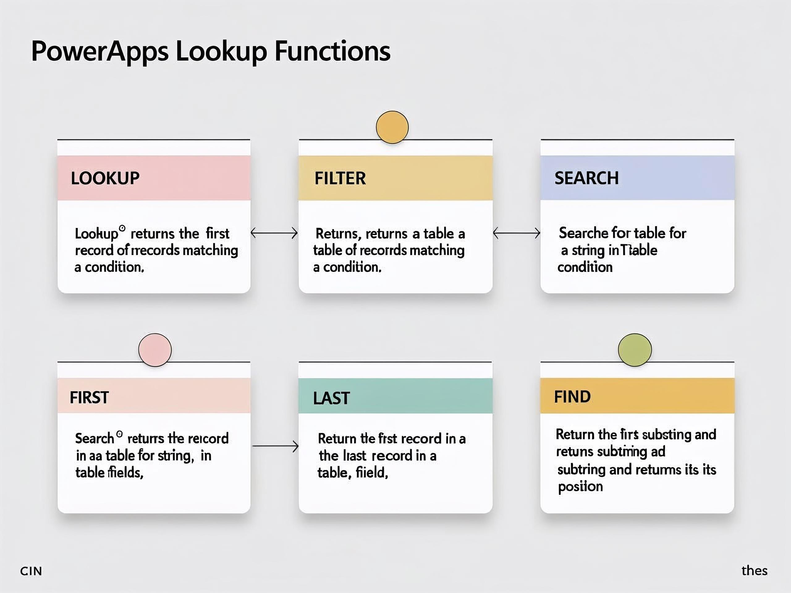 Lookup Functions in PowerApps